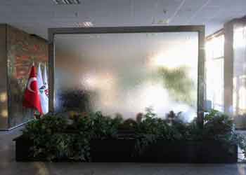 Camlı Misinalı Su Perdesi